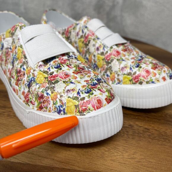 Blowfish Malibu Water Shoes Girls 1 Multi-color Floral Rubber Beach Pool Ruby-K - Picture 4 of 16